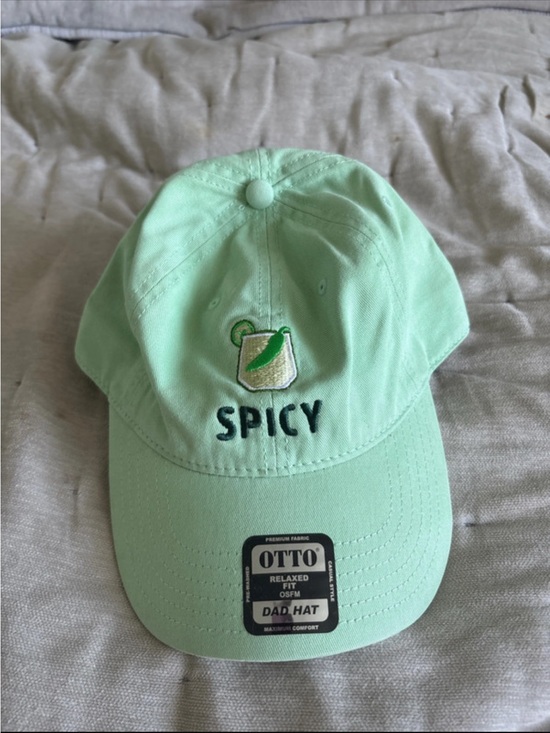 OTTO Other - OTTO Mint Green Baseball Cap with Red Label